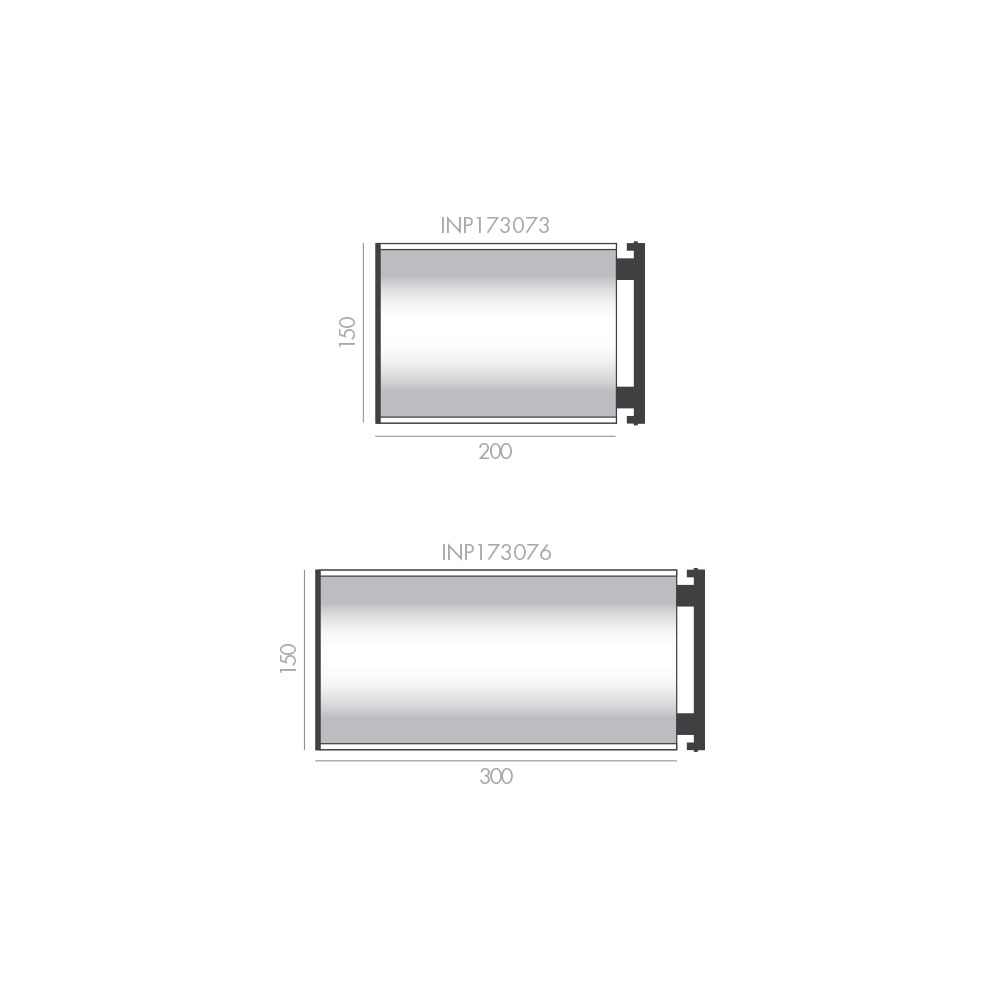 Horizontal Deluxe Wall Bracket Signs Innotech