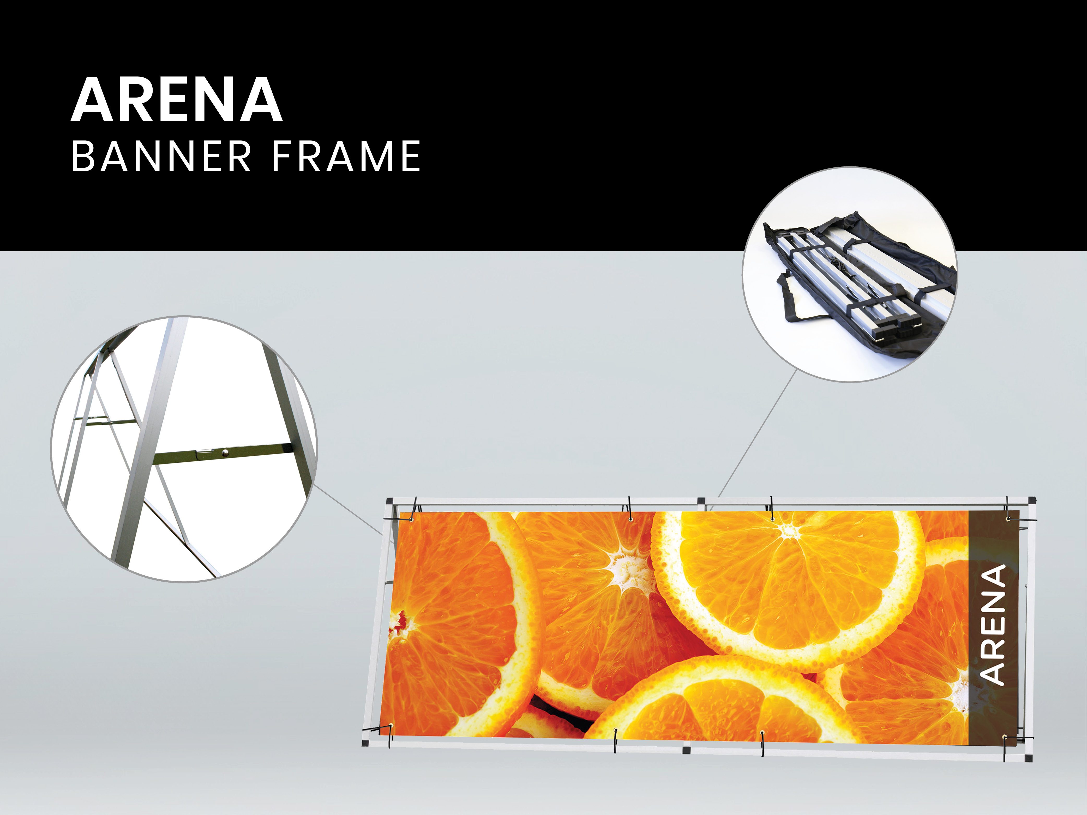 Arena Outdoor Banner Frame - Innotech