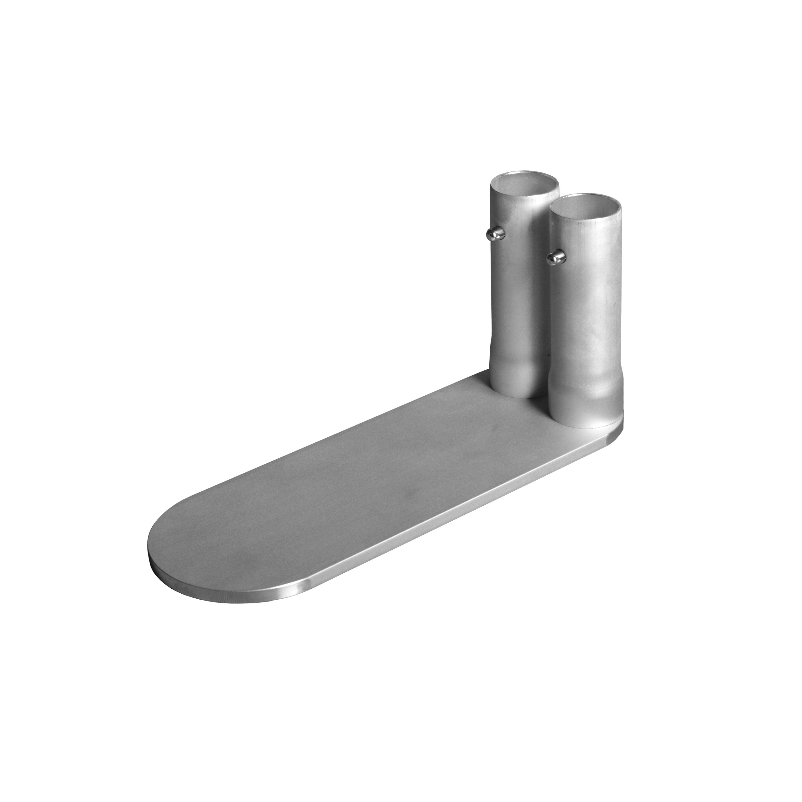Grand pied double pour système tubulaire TEXstyle