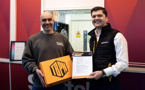 Neil Higgs with Kieran Dallow - Swytch Graphics join The Big Print Network