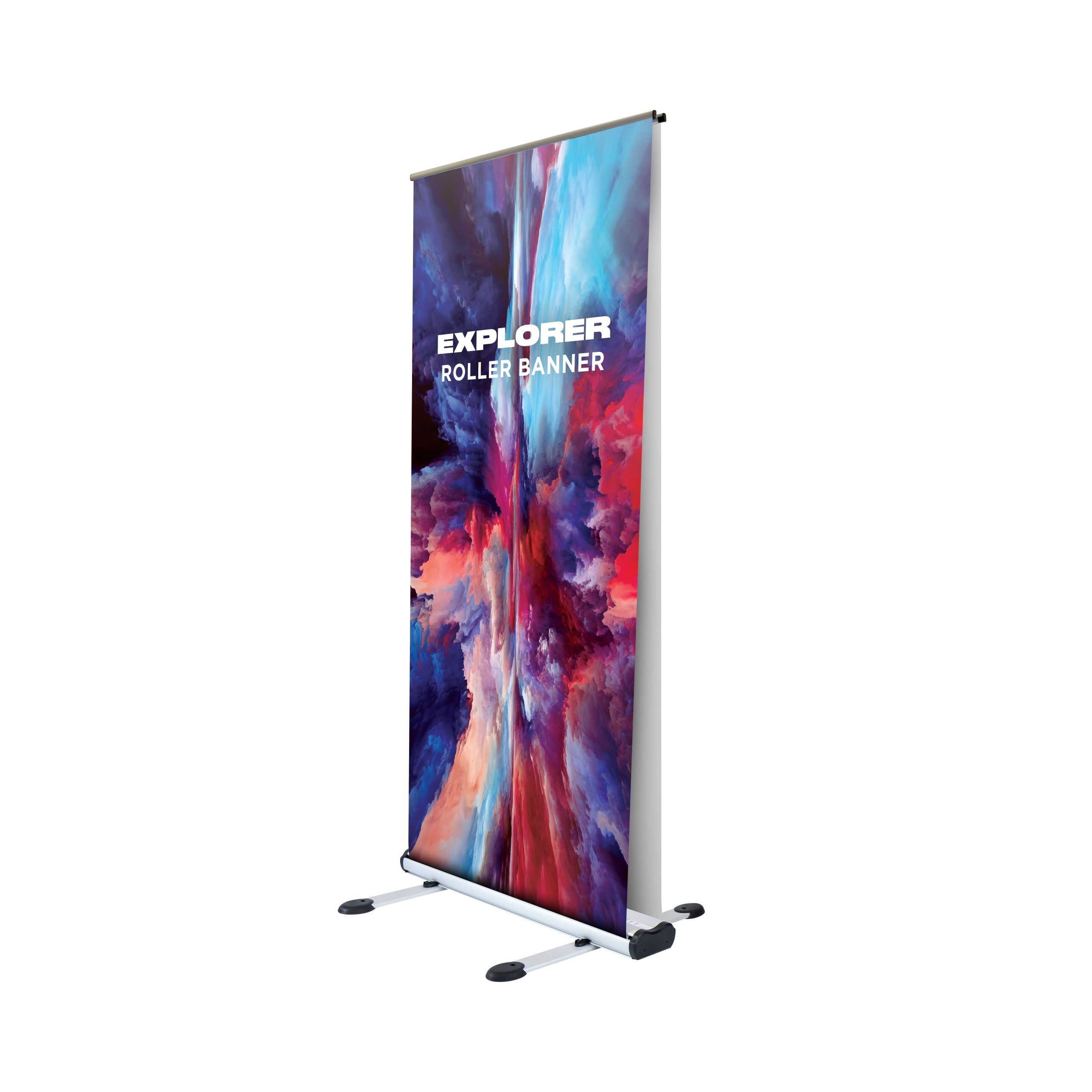 Roll-up Explorer recto verso extérieur